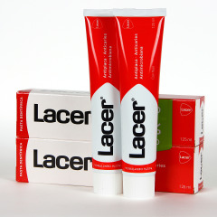 Lacer pasta dentífrica anticaries Duplo 125 ml + 125 ml