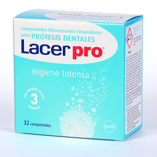 LacerPro Limpiador prótesis dentales 32 comprimidos
