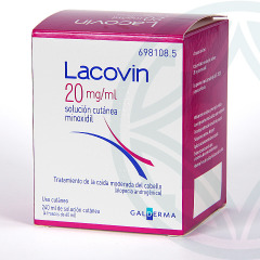 Lacovin 2% 20 mg/ml solución cutánea 240 ml