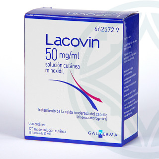 Lacovin 5% 50 mg/ml solución cutánea 120 ml