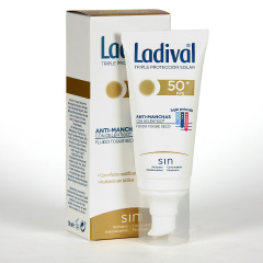 Ladival Acción Anti-manchas con Deléntigo Toque seco SPF50+ 50 ml