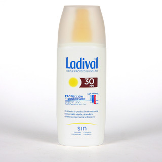 Ladival Protección y Bronceado Spray fluido SPF 30  150 ml