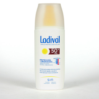 Ladival Protección y Bronceado Spray fluido SPF 50+150 ml
