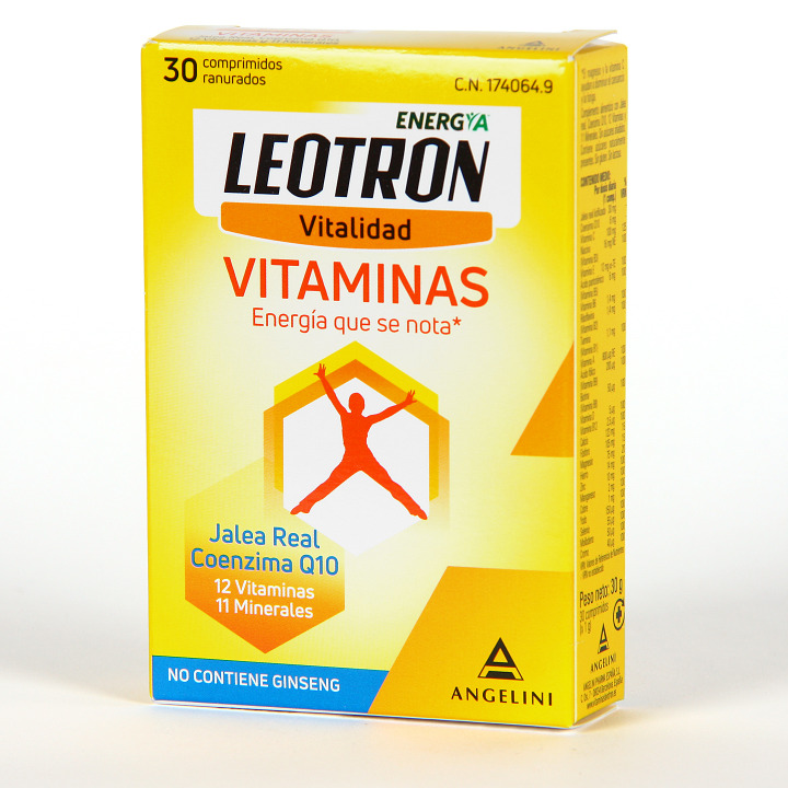 Leotron Vitaminas 30 Comprimidos Leotron Farmacia Jim nez