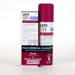 Leti SR PACK Fluido Anti-Rojeces 40 ml con Bruma de Regalo
