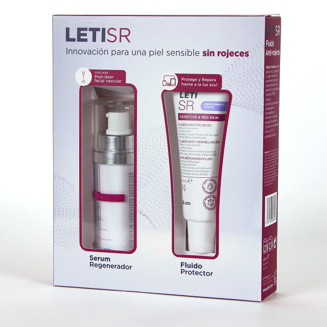Leti SR PACK Serum y Fluido Protector Precio especial | Farmacia Jiménez