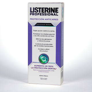 Listerine Colutorio Protección Anticaries 500 ml