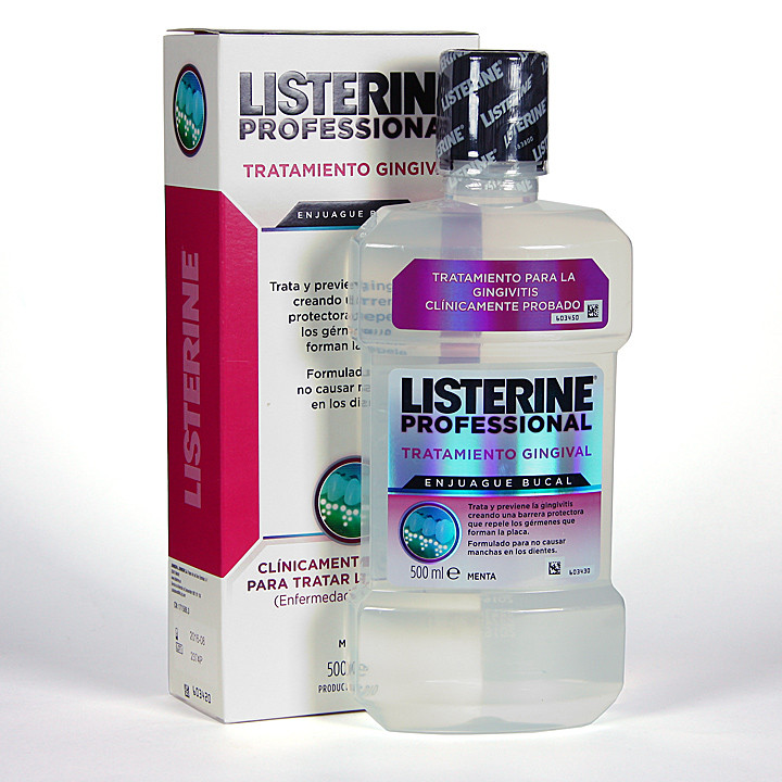 Listerine Colutorio Tratamiento Gingival 500 ml Farmacia Jiménez