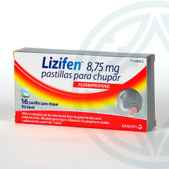 Lizifen 16 pastillas para chupar