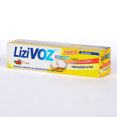 Lizivoz Junior Fresa 18 pastillas para chupar