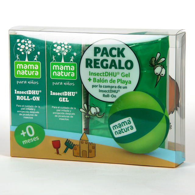 Mama Natura Insect DHU Roll-on + Gel picaduras insectos niños Pack ...