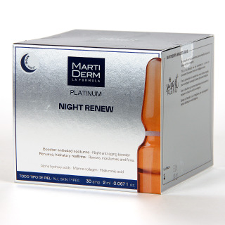 Martiderm Night Renew Platinum 30 Ampollas