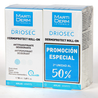 Martiderm Driosec Dermoprotect Roll-on 50 ml Pack Duplo