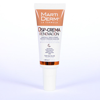 Martiderm Pigment Zero DSP-Crema Renovación 40 ml + Regalo Dsp Cover Stick SPF 50+