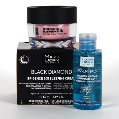 Martiderm Epigence 145 Black Diamond Sleeping Crema 50 ml REGALO Solución micelar 75 ml