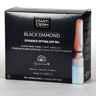 Martiderm Epigence Optima SPF 50+ Black Diamond 10 Ampollas