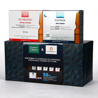 Martiderm Proteos Liposome 30 ampollas + Night Renew 10 ampollas 50% Pack