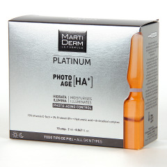 Martiderm Photo-Age HA+ Platinum 10 ampollas