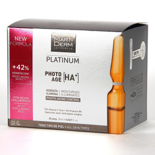 Martiderm Photo-Age HA+ Platinum 30 Ampollas