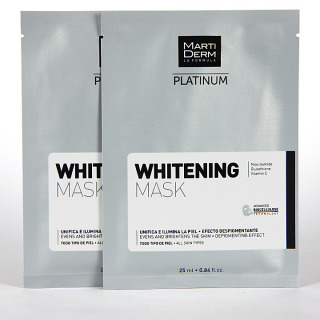 Martiderm Platinum Whitening Mask 5 unidades