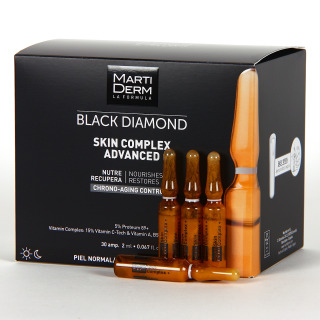 Martiderm Skin Complex Advanced Black Diamond 30 Ampollas PACK Smart Beauty
