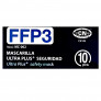 Mascarilla FFP3 Caja 10 Unidades Negro
