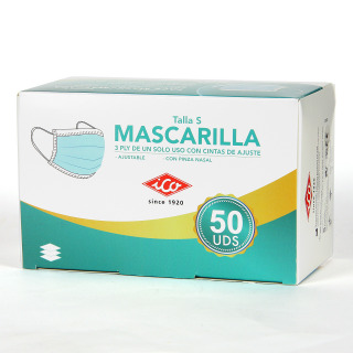 Mascarilla Quirúrgica Infantil Triple Capa 50 unidades