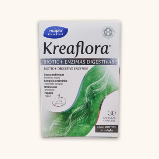 Mayla Pharma Kreaflora Biotic+ Enzimas Digestivas 30 Cápsulas