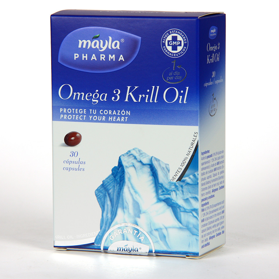 Máyla Pharma Omega 3 KRILL Oil 30 cápsulas Farmacia Jiménez