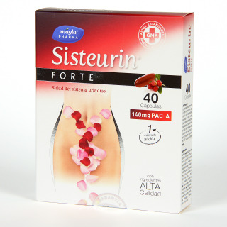 Máyla Pharma Sisteurin Forte 40 cápsulas + Gel Íntimo 200 ml Regalo