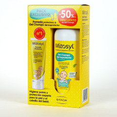 Mitosyl Pack Pomada Protectora + Gel Champú Dermoprotector