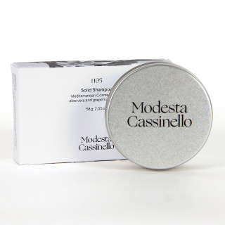 Modesta Cassinello H05 Champú Sólido 58gr con Jabonera de Regalo