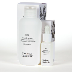 Modesta Cassinello PACK Champú Reparador y Aceite Sublime 20% Descuento