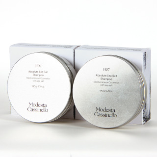 Modesta Cassinello PACK Duplo H07 Champú Sal Marina 20% Descuento