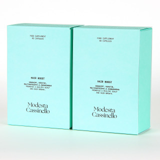 Modesta Cassinello PACK Duplo Hair Boost 60 Cápsulas 15% Descuento