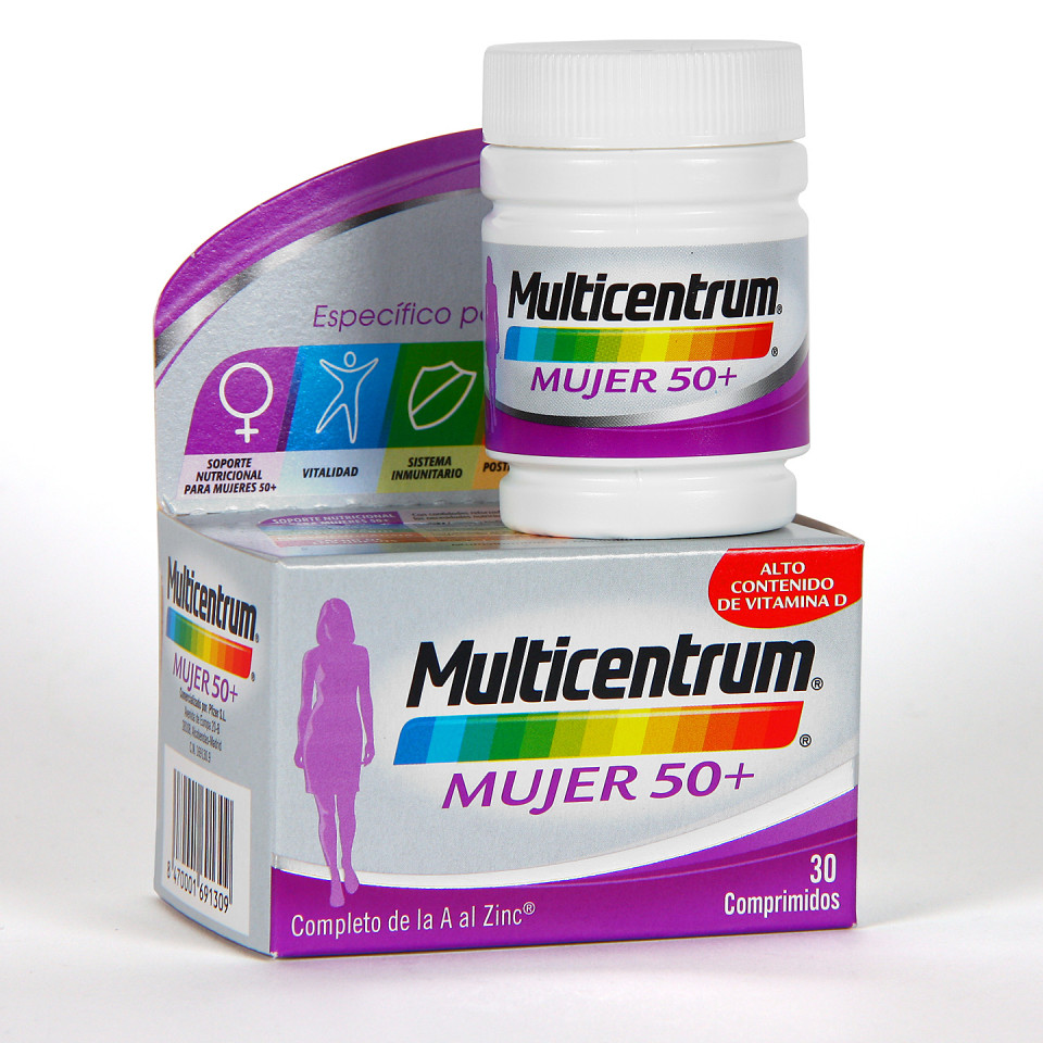 Multicentrum Mujer 50+ 30 Comprimidos | Farmacia Jiménez