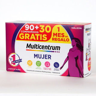 Multicentrum Mujer 90+30 comprimidos Pack Promo