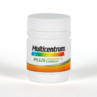 Multicentrum Plus Ginseng y Ginkgo 30 comprimidos