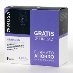 Musa Hidragyn Gel Hidratante Vaginal 2 x 6 Cánulas
