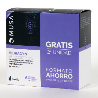 Musa Hidragyn Gel Hidratante Vaginal 2 x 6 Cánulas