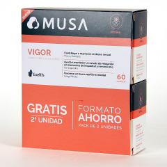 Musa Vigor 60 Cápsulas Pack Duplo