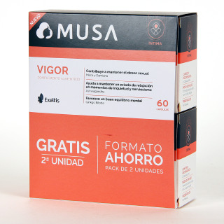 Musa Vigor 60 Cápsulas Pack Duplo