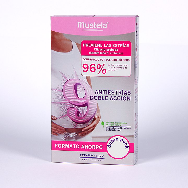 Mustela Embarazo 9 Meses Crema Antiestrías Doble Acción 150 ml
