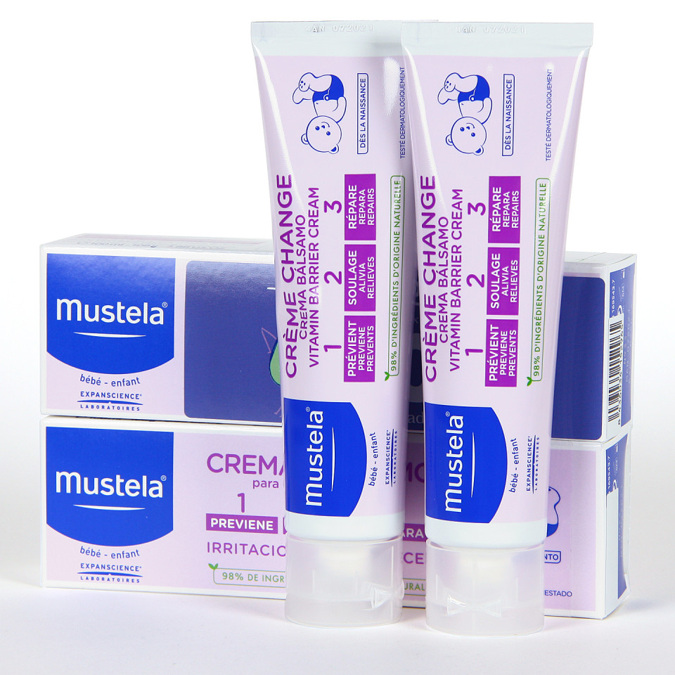 Mustela Crema Bálsamo Cambio de Pañal ml Pack Duplo Farmacia Jiménez