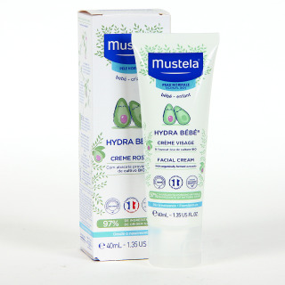 Mustela Hydrabebé crema facial 40 ml