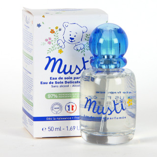 Mustela Pack Musti colonia de bebé 50 ml con osito de Regalo