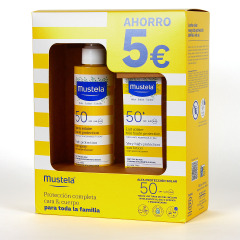 Mustela Solar PACK Leche y Spray Precio Especial