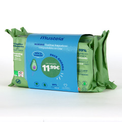 Mustela Toallitas Pack Triplo 60x3