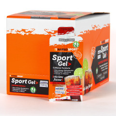 Named Sport Gel con Cafeína Cola-Lime 25 ml CAJA 32 unidades