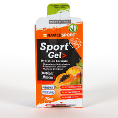 Named Sport Gel Hydration Formula tropical flavour 25ml